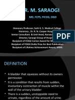 Dr. R. M. Saraogi: MD, FCPS, Ficog, Dgo