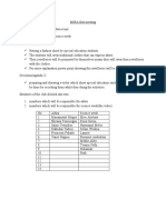 MIRA first meeting agenda and decisions for student events