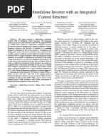 Single-Phase Standalone Inverter With An Integrated Control Structure