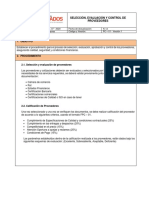 Pc-01-Selección, Evaluación y Control de Proveedores