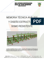 Memoria Técnica Análisis Y Diseño Estructural Sismo Resistente