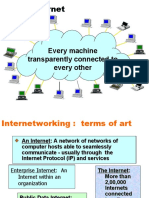 The Internet: Every Machine Transparently Connected To Every Other