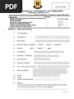 2024 - 2025 ECOT Application Form | PDF | Identity Document | College