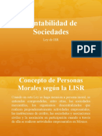 Contabilidad de Sociedades - Obligaciones Fiscales de Personas Morales según LISR