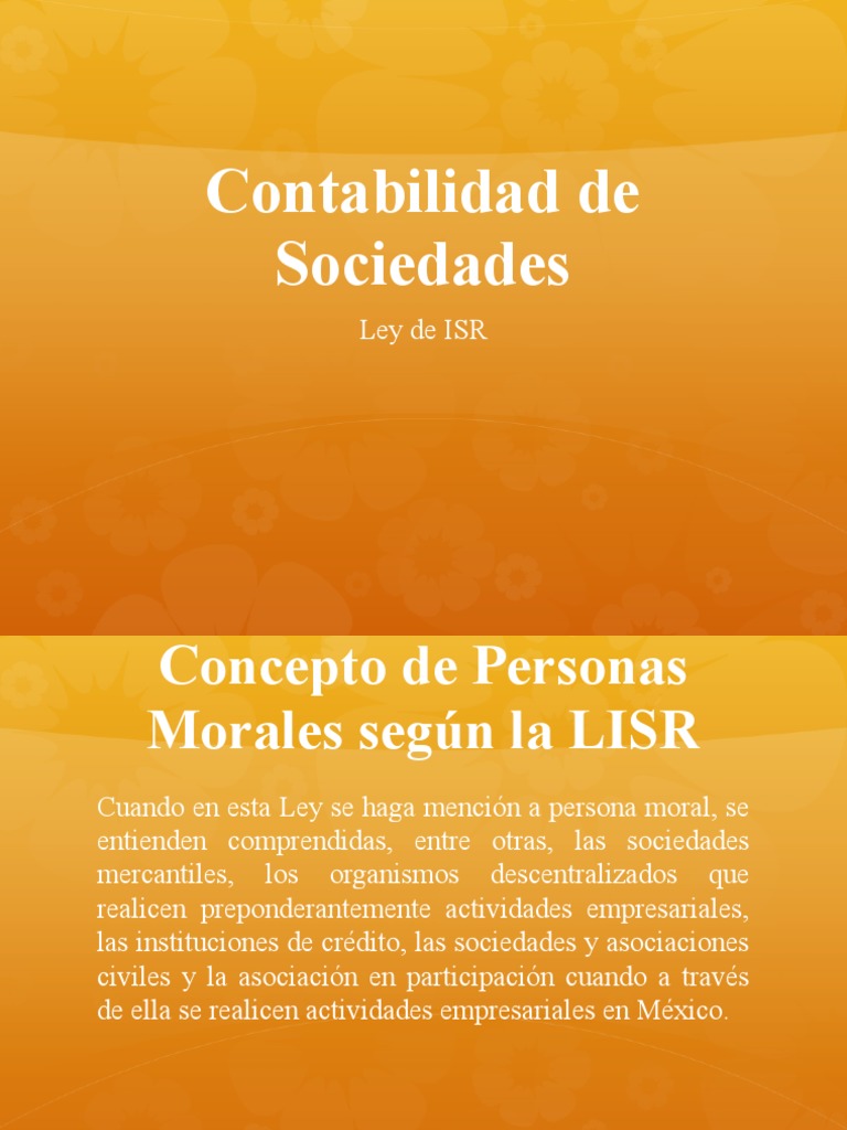 Obligaciones Fiscales de Personas Morales | PDF | Impuesto sobre la ...