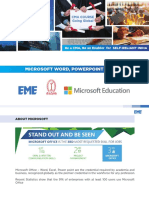 Microsoft Word, Powerpoint & Excel: Cma Course Going Global