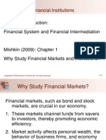Financial Institutions: Week 1 Introduction: Financial System and Financial Intermediation