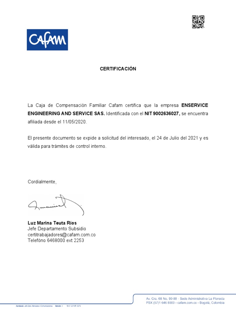 Descargar Certificado Afiliación Comfenalco Valle EPS 2022