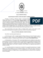 (Amp. c. Actuaciones Judiciales) Luis Alberto Baca. Sent. Nº 848. 28-07-2000. TSJ-SC