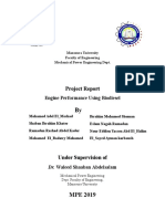 Project Report: Engine Performance Using Biodiesel