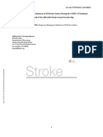 Temporary Emergency Guidance To US Stroke Centers During The COVID-19 Pandemic On Behalf of The AHA/ASA Stroke Council Leadership