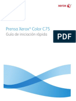 Manual Xerox c75