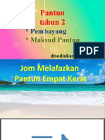 Pembayang Dan Maksud Pantun