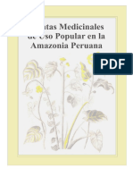 Plantas Medicinales Instituto de Investigacion de La Amazonia Peruana