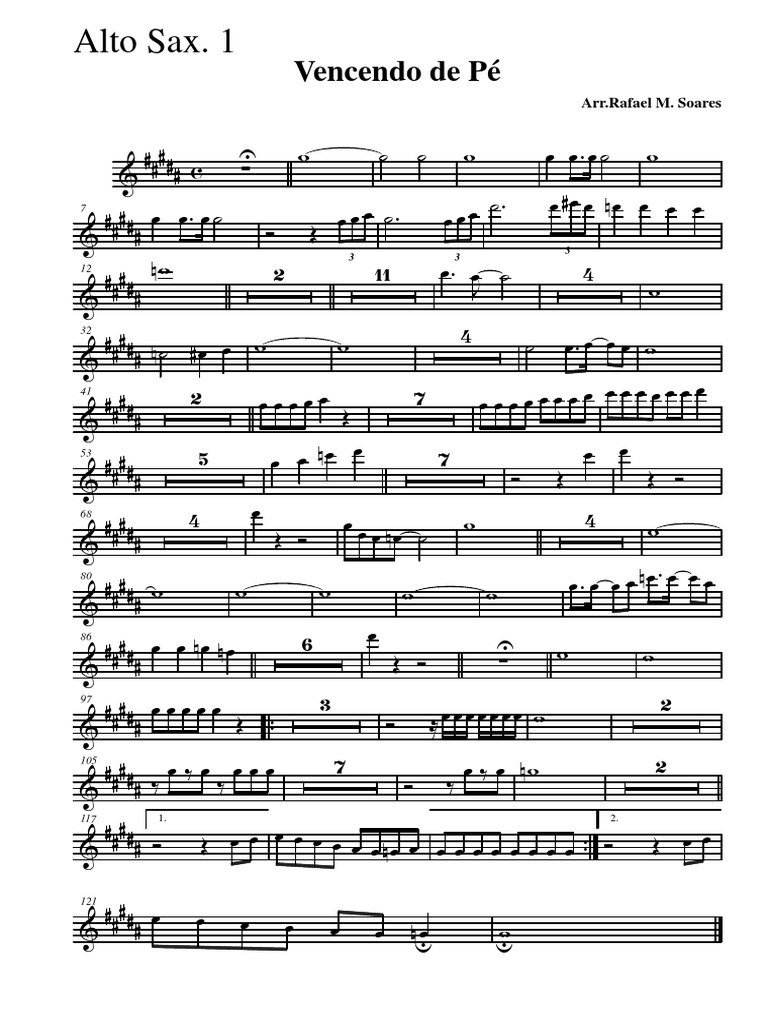 006 Alto Sax. 1 | PDF, image size:768x1024