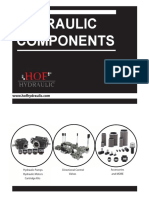 Hydraulic Components: Hydraulic Pumps Hydraulic Motors Cartridge Kits Directional Control Accessories and MORE Valves