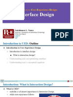 Introduction to Interface Design