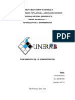 Fundamentos de La Administracion