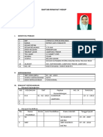 Daftar Riwayat Hidup Cpns 2