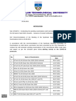 Conductingthependingexaminations(oddsemester)scheduledduring