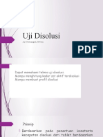 DISOLUSI] Analisis Profil Disolusi Tablet