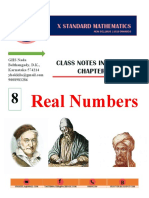 SSLC Mathematics Chapter 1 Real Numbers in English