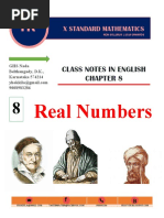 SSLC Mathematics Chapter 1 Real Numbers in English