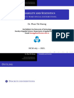 Distributions and Statistics Chapter