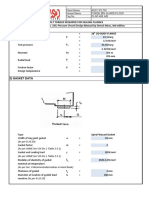 Bolt torque calculation for sealing flanges