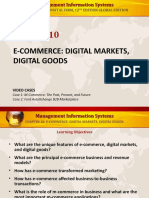 E-Commerce: Digital Markets, Digital Goods: Managing The Digital Firm, 12 Edition Global Edition