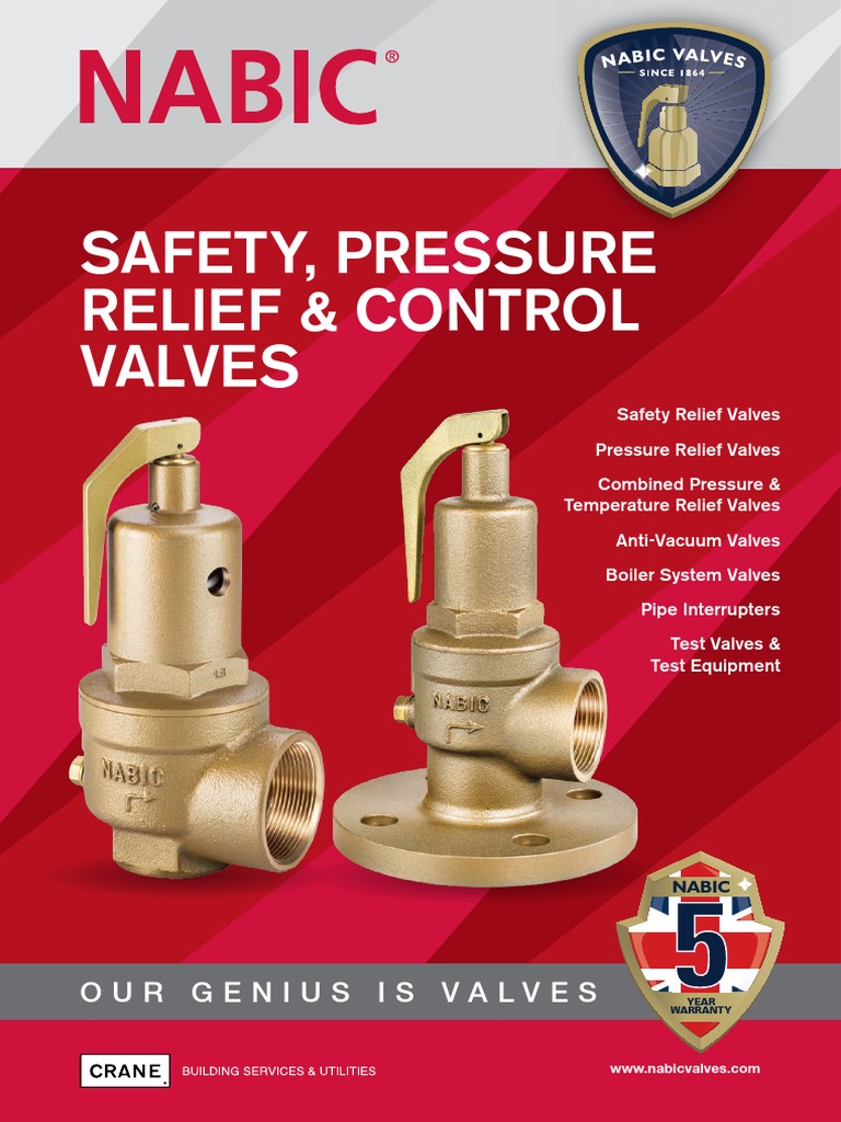 NABIC+Safety Valve | PDF | Valve | Gas Technologies