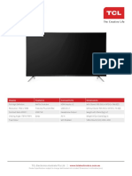 40" Full HD Smart TV: TCL Electronics Australia Pty LTD