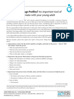 Introduction To Create With Your Young Adult: What Are One-Page Profiles? An Important Tool of