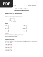 The Six Trigonometric Ratios