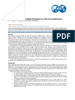 SPE 165282 Fitting Foam Simulation Model Parameters For SAG Foam Applications