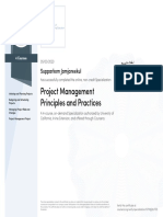 Project Management Principles and Practices Specialization Supparkom
