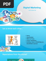 Digital Marketing: - Prof. Rashmi Jain