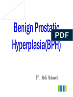 Benign Prostatic Hyperplasia (BPH) Hyperplasia (BPH) : BY. Abdi Mohamed