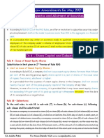 CA Inter Law Amendments For May 2021