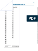 Diagnostic Sat Answer Key