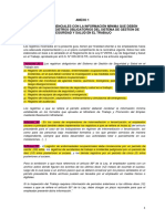 ANEXO 1. Registros Obligatorios Del Sistema de Gestión de SST