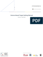 Science-Based Target Setting Manual: Version 4.1 - April 2020