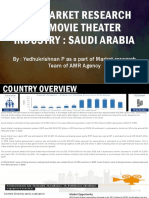 CMX Market Research for Saudi Arabia's Growing Movie Theater Industry