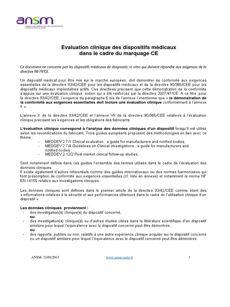 Ansm Essais Cliniques | Formulaires et démarches – SJQDGD