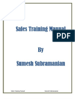 Sales Training Manual New