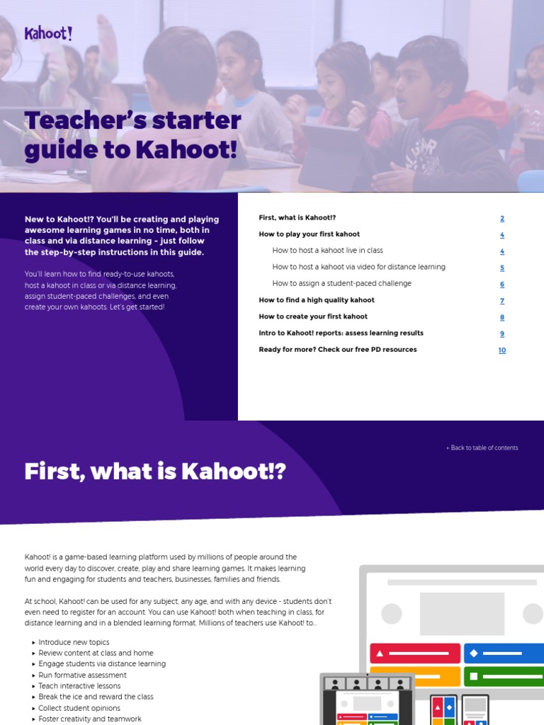 GETTING STARTED WITH KAHOOT visual data 4