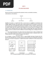 Unit-I PN Junction Diode: 1.0 Introducton