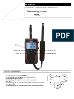 Thermo-Hygrometer: Description of The Device