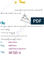 Triangles Theorems 