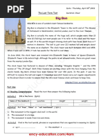 Leaning Tower of Pisa Quiz | PDF